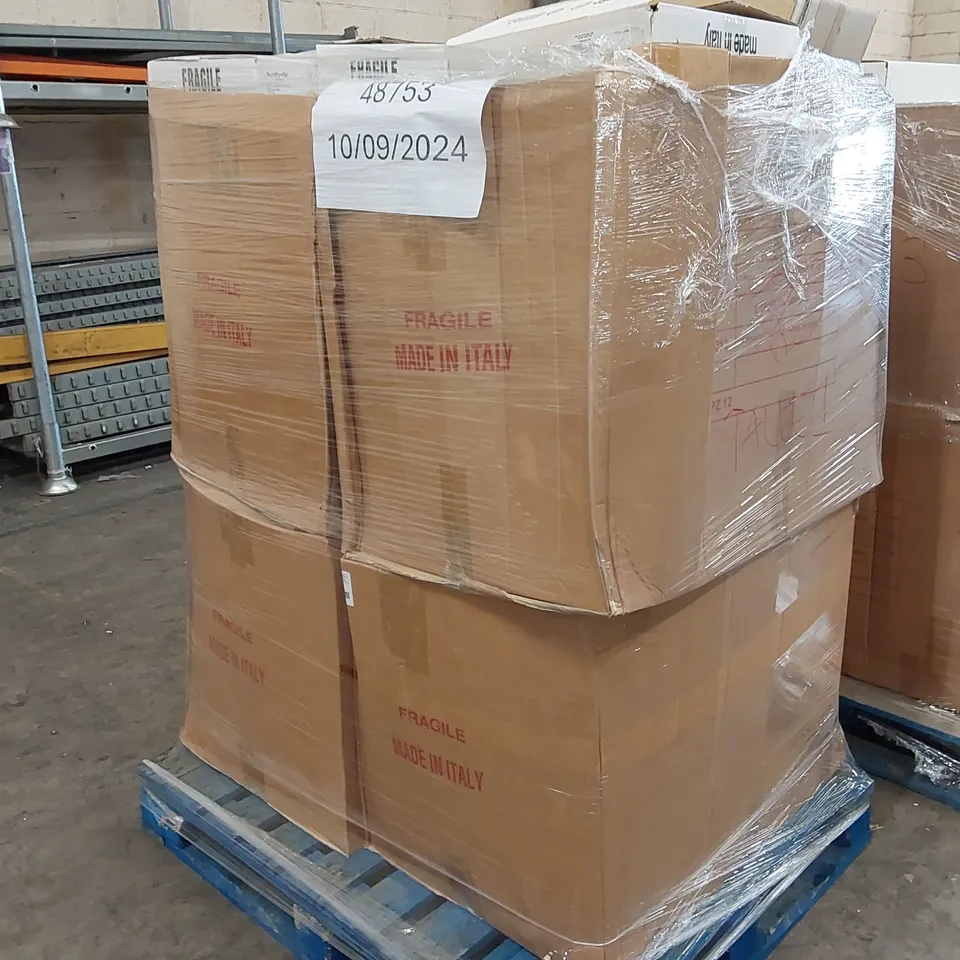 PALLET OF APPROXIMATELY 70x BATHSTORE HOUSE BEAUTIFUL 600MM PLASTIC DRAWER INSERTS 
