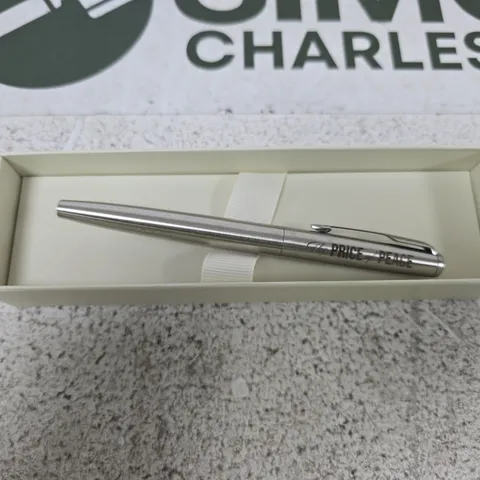 PARKER BALLPOINT PEN IN PRESENTATION BOX – SILVER