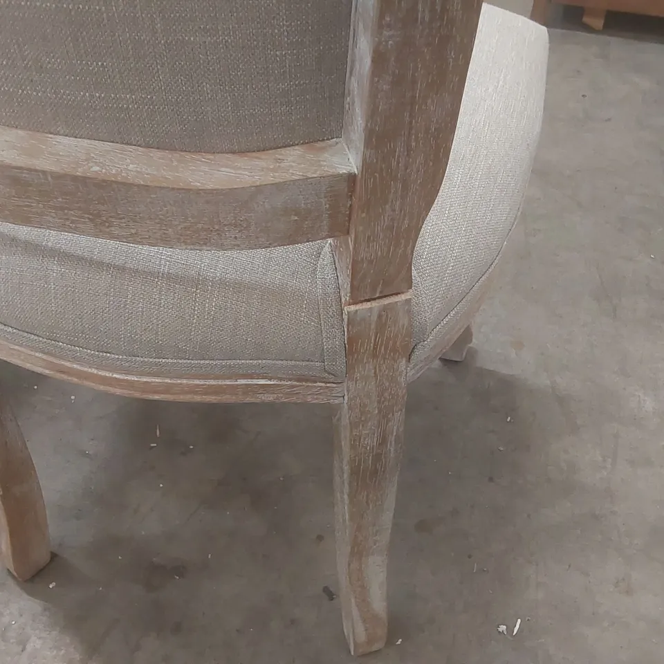SET OF 2 DESIGNER DINING CHAIRS WITH FRENCH STYLE LEGS