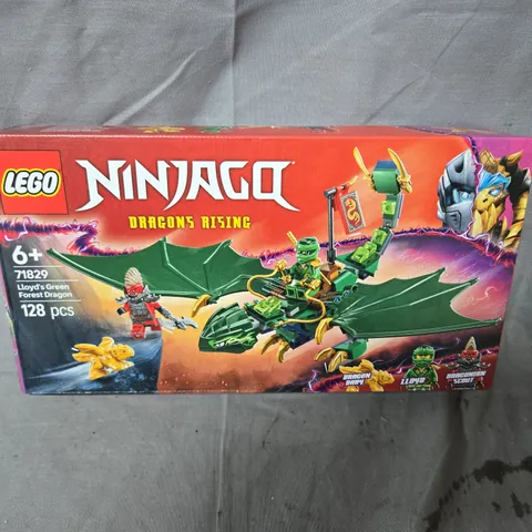 LEGO NINJAGO DRAGONS RISING - LLOYDS GREEN FOREST DRAGON -71829