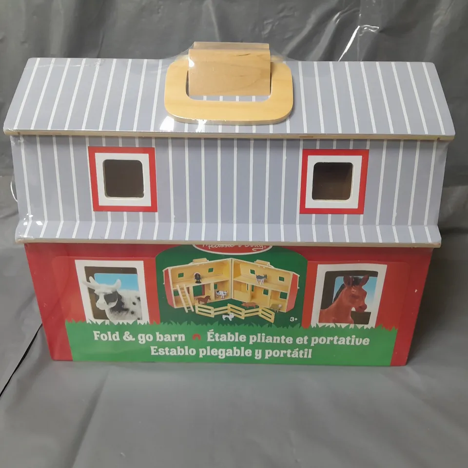 SEALED MELISSA & DOUG FOLD AND GO BARN