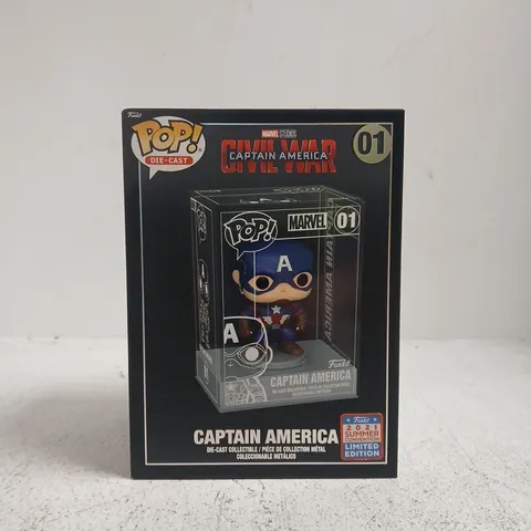 FUNKO POP! MARVEL CAPTAIN AMERICA DIE-CAST – LIMITED EDITION (SUMMER CONVENTION 2021)
