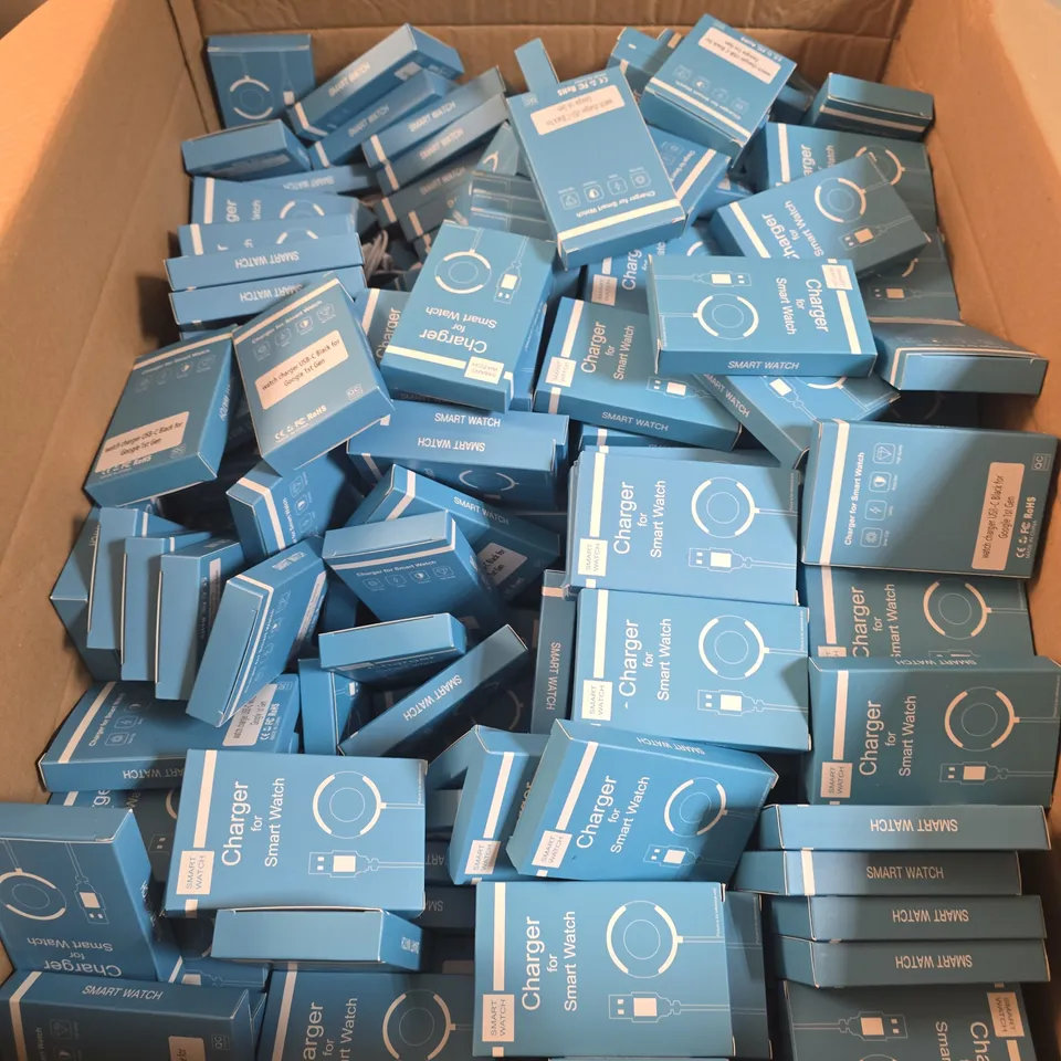 LARGE QUANTITY OF BOXED GOOGLE 1ST GEN USB-C SMARTWATCH CHARGERS 
