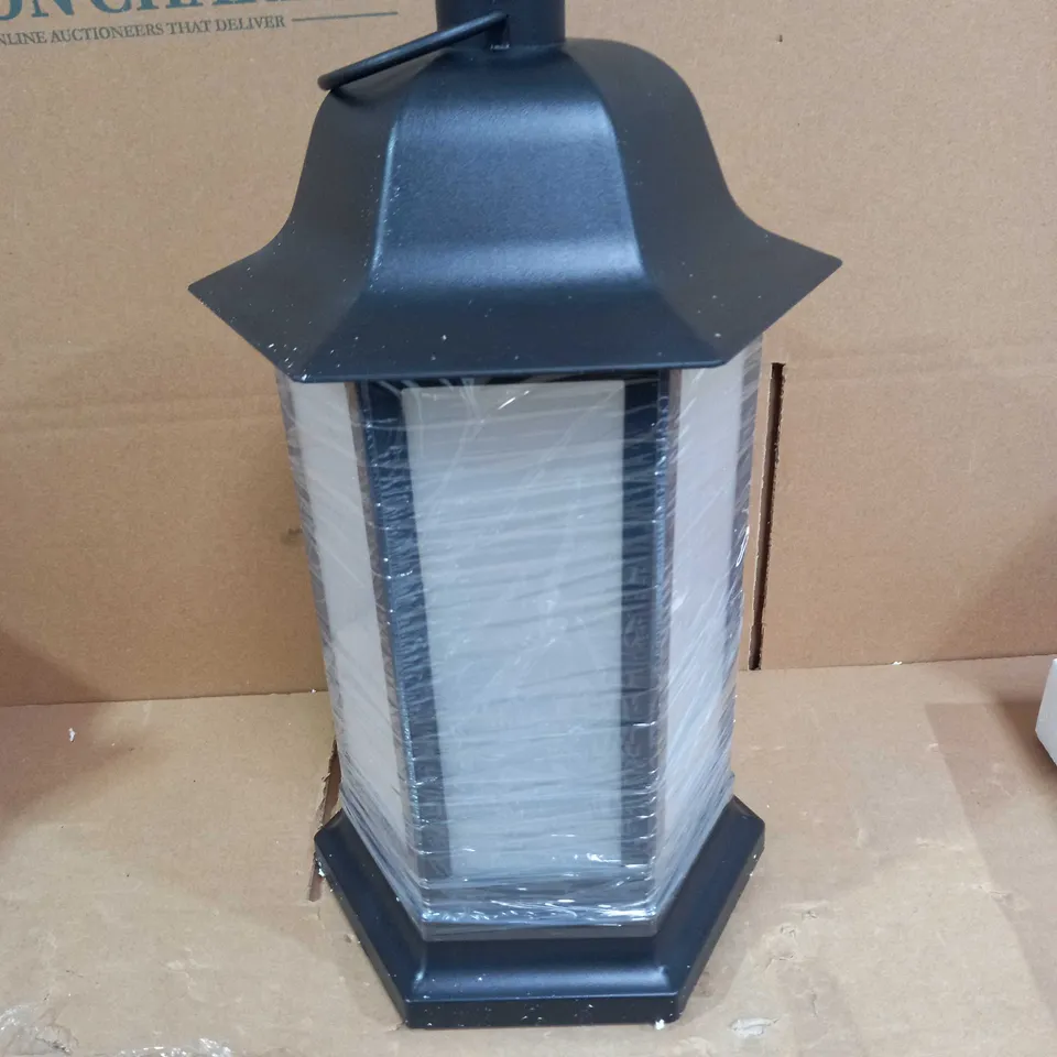 HOME2GARDEN METAL EFFECT LED DOME LANTERN