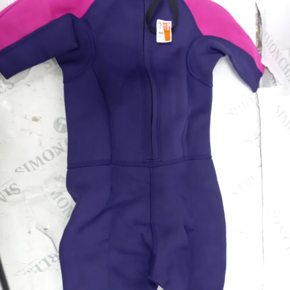OLAIAN GIRLS WETSUIT PURPLE & PINK
