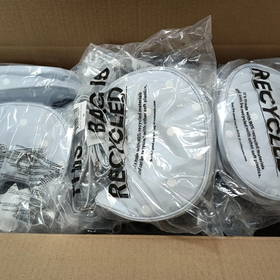 BOX OF APPROXIMATELY 10 ASSORTED COREY CROSS BODY BAGS