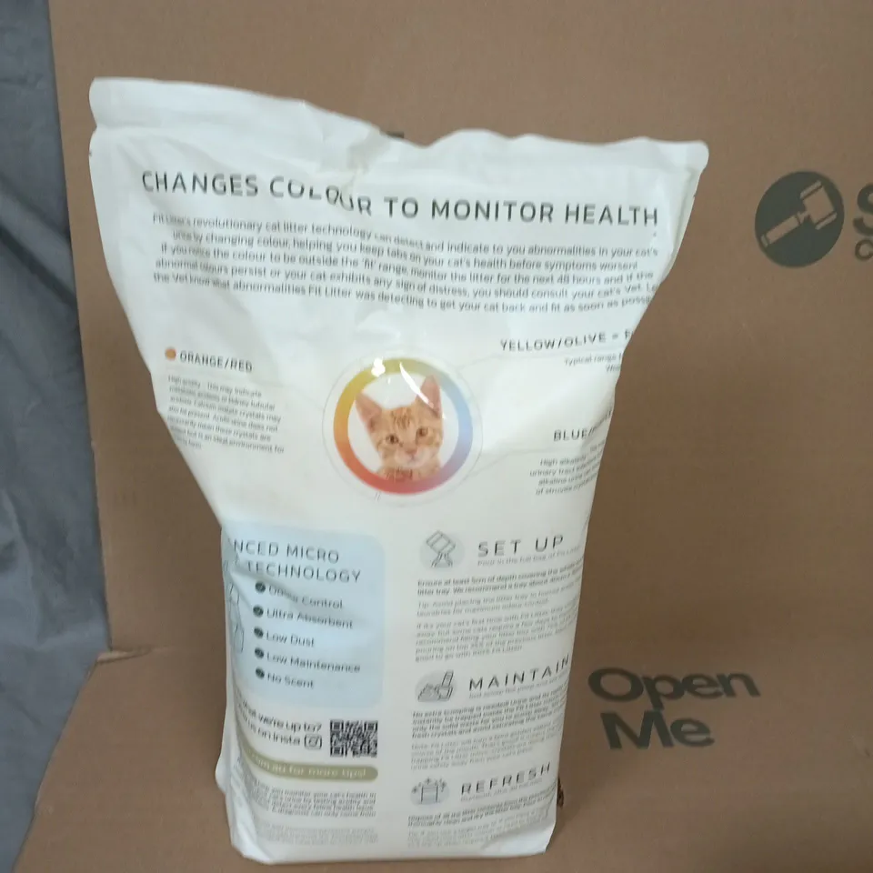FIT LITTER HEALTH MONITORING CAT LITTER 2.7KG