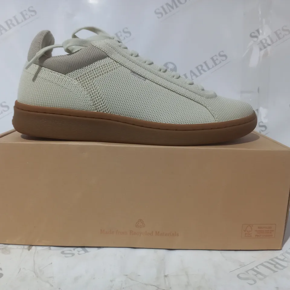 BOXED PAIR OF VIVAIA SHOES IN BEIGE EU SIZE 38