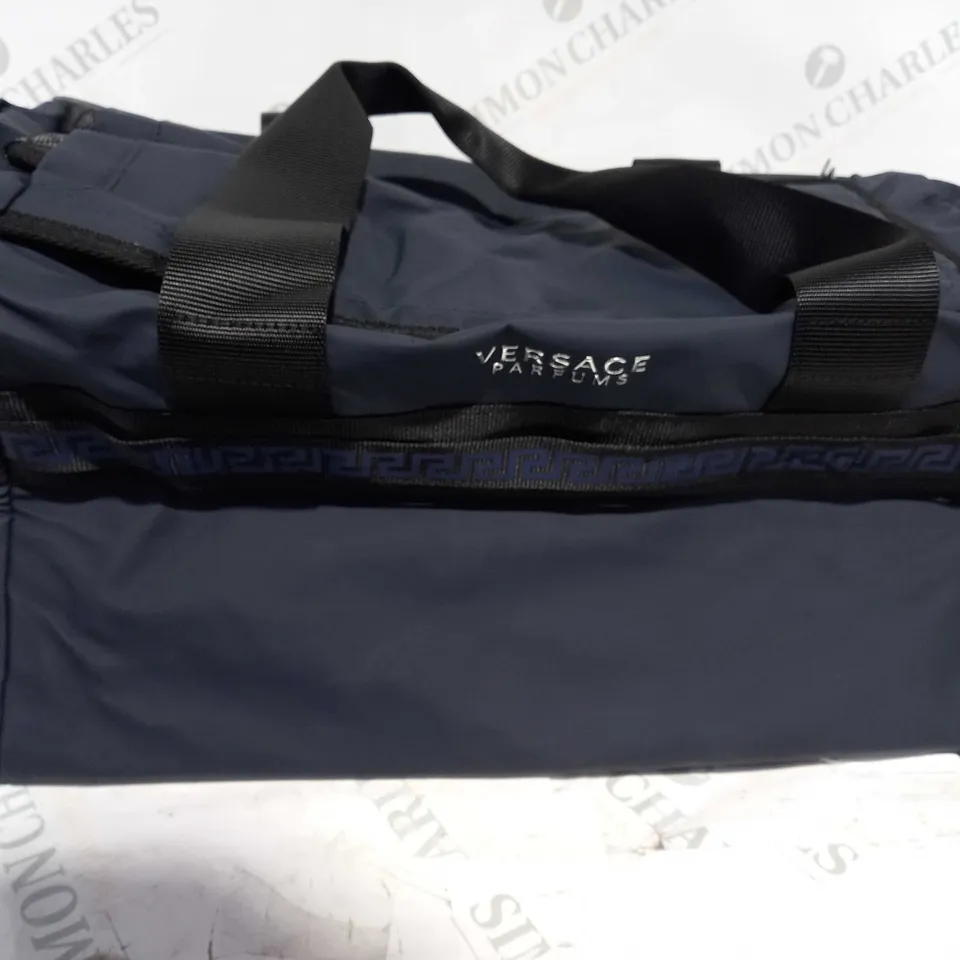 VERSACE PARFUME DUFFEL BAG -NAVY