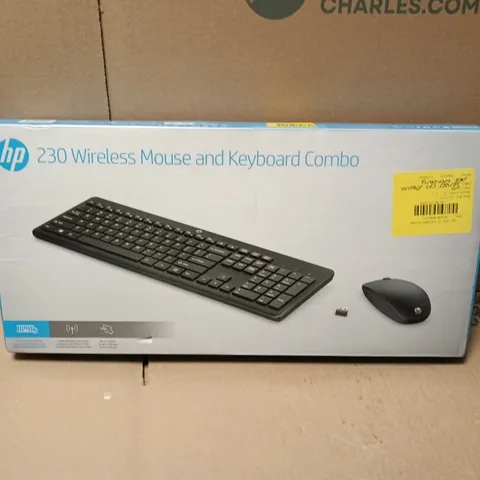 APPROXIMATELY 20 ASSORTED HP 230 WIRELESS MOUSE AND KEYBOARD COMBOS