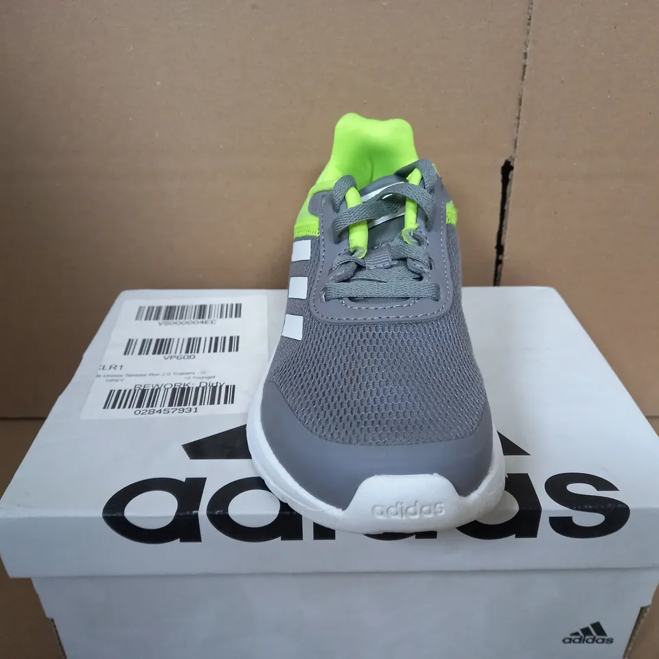 ADIDAS UNISEX TENSAUR RUN 2.0 TRAINERS - KIDS SIZE 10