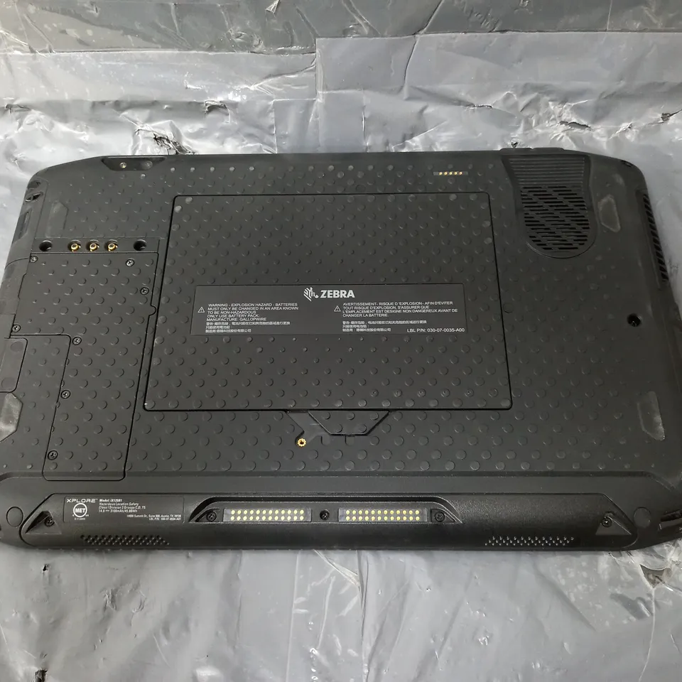 ZEBRA XSLATE IX125R1 TABLET IN BLACK