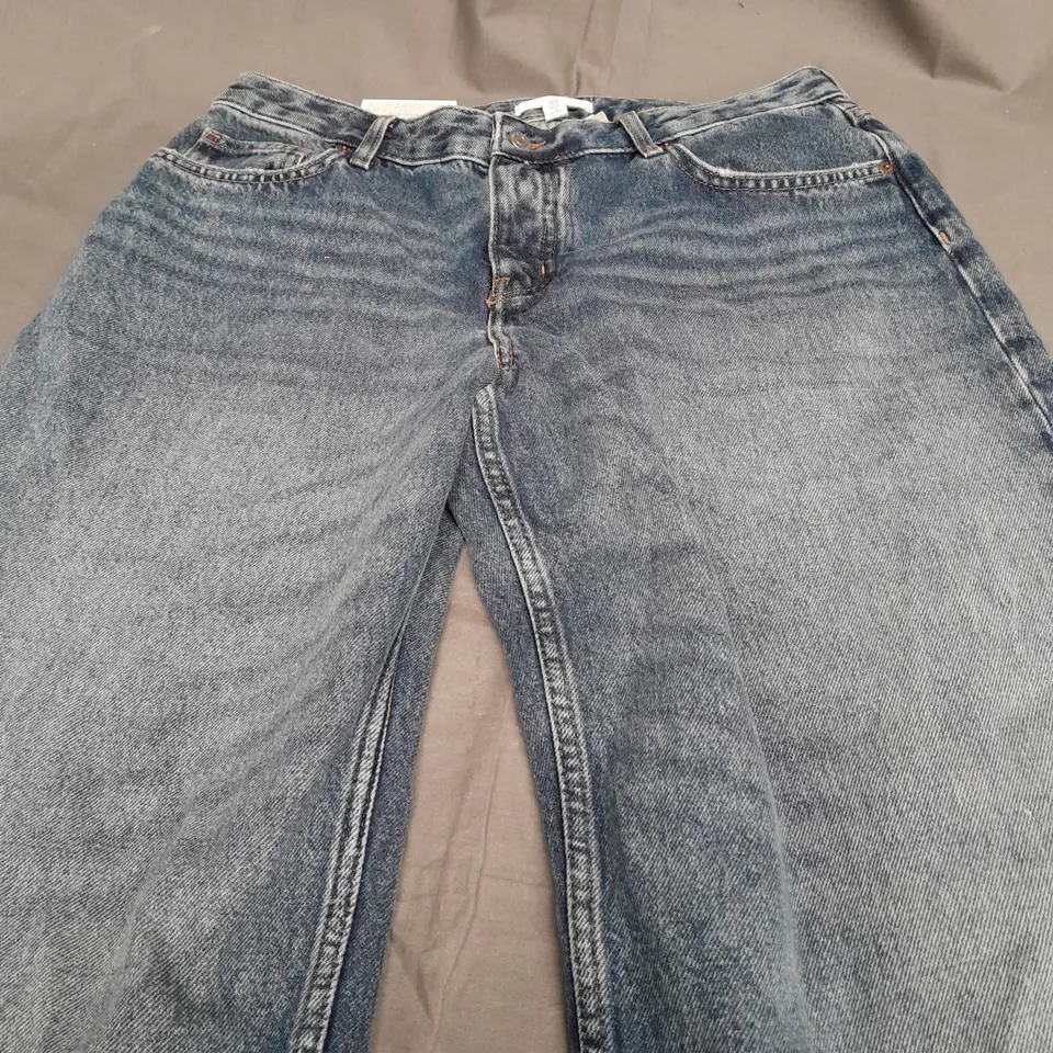 H&M WIDE REGUALAR WAIST FULL LENGTH JEANS - EUR 42