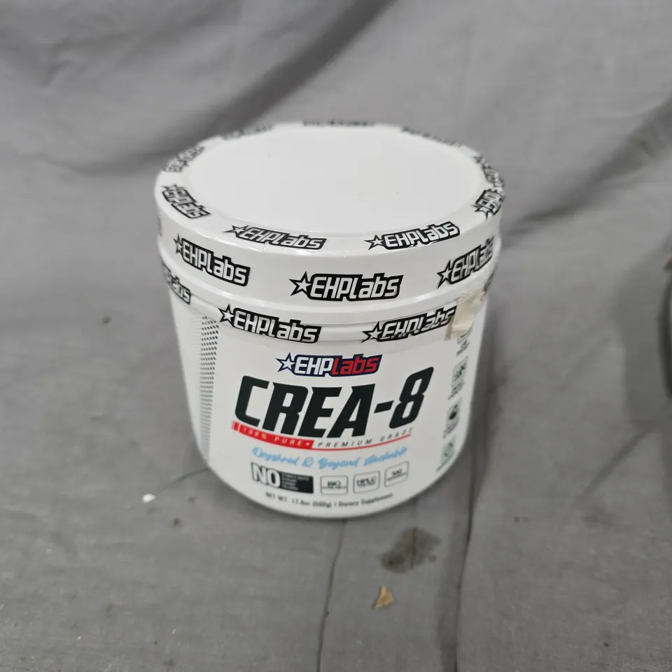 SEALED EHP LABS CREA-8 MICRONIZED CREATINE (500G)