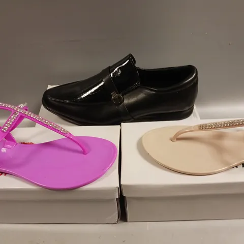 LOT OF 9 ASSORTED BOXED PAIRS OF SHOES - VARIOUS SIZES