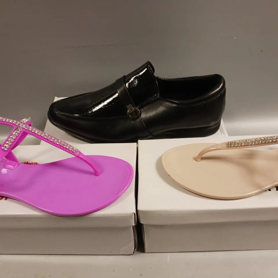 LOT OF 9 ASSORTED BOXED PAIRS OF SHOES - VARIOUS SIZES