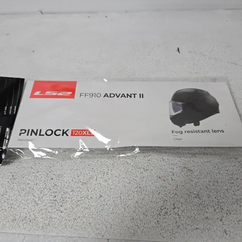 L52 FF910 ADVANT II PINLOCK 120XLT FOG RESISTANT LENS CLEAR