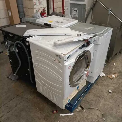 HOOVER H-WASH 500 FREE STANDING WASHER DRYER BLACK, HOOVER H-DRY 300 9KG CONDENSER TUMBLE DRYER WHITE AND CANDY SMART FREE STANDING WASHING MACHINE WHITE - UNPROCESSED RAW RETURNS