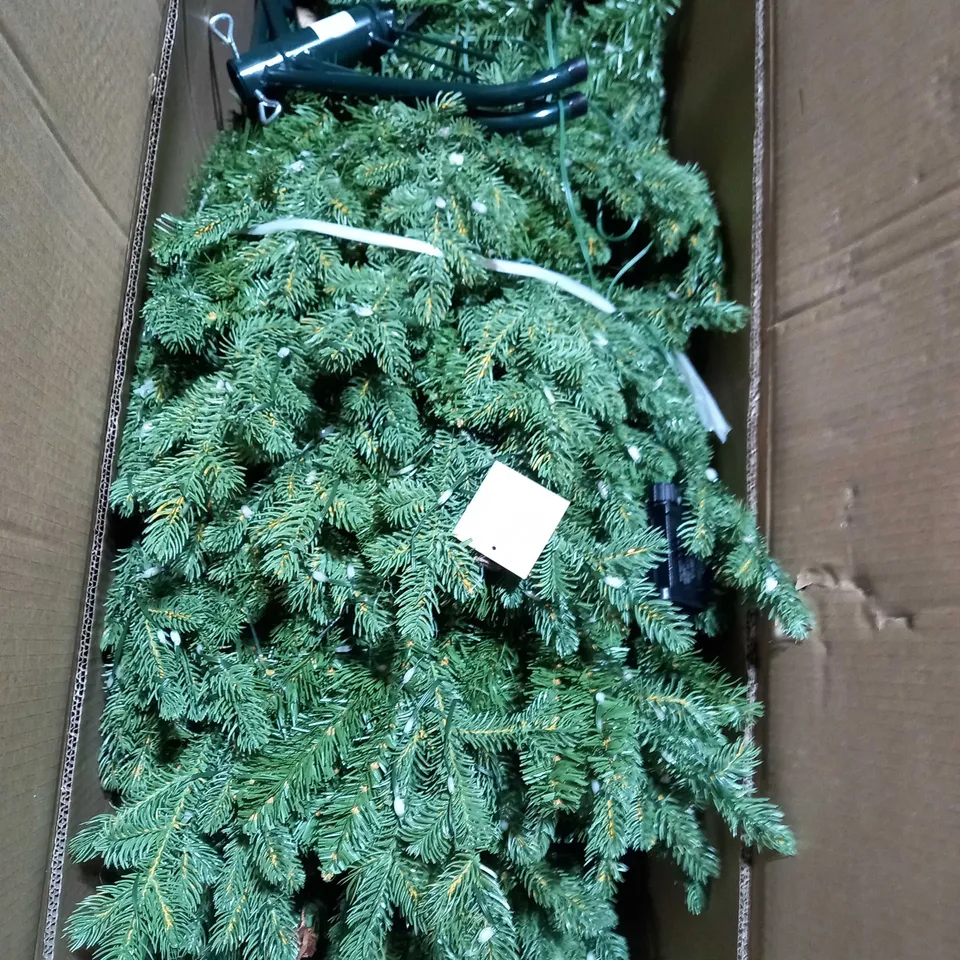 SANTA'S BEST PRE-LIT DEWDROP CHRISTMAS TREE - COLLECTION ONLY