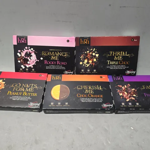 TOTE OF APPROXIMATELY 10 HIFI BARS TO INCLUDE - FRUIT & NUT , TRIPLE CHOC , CHOC ORANGE ETC