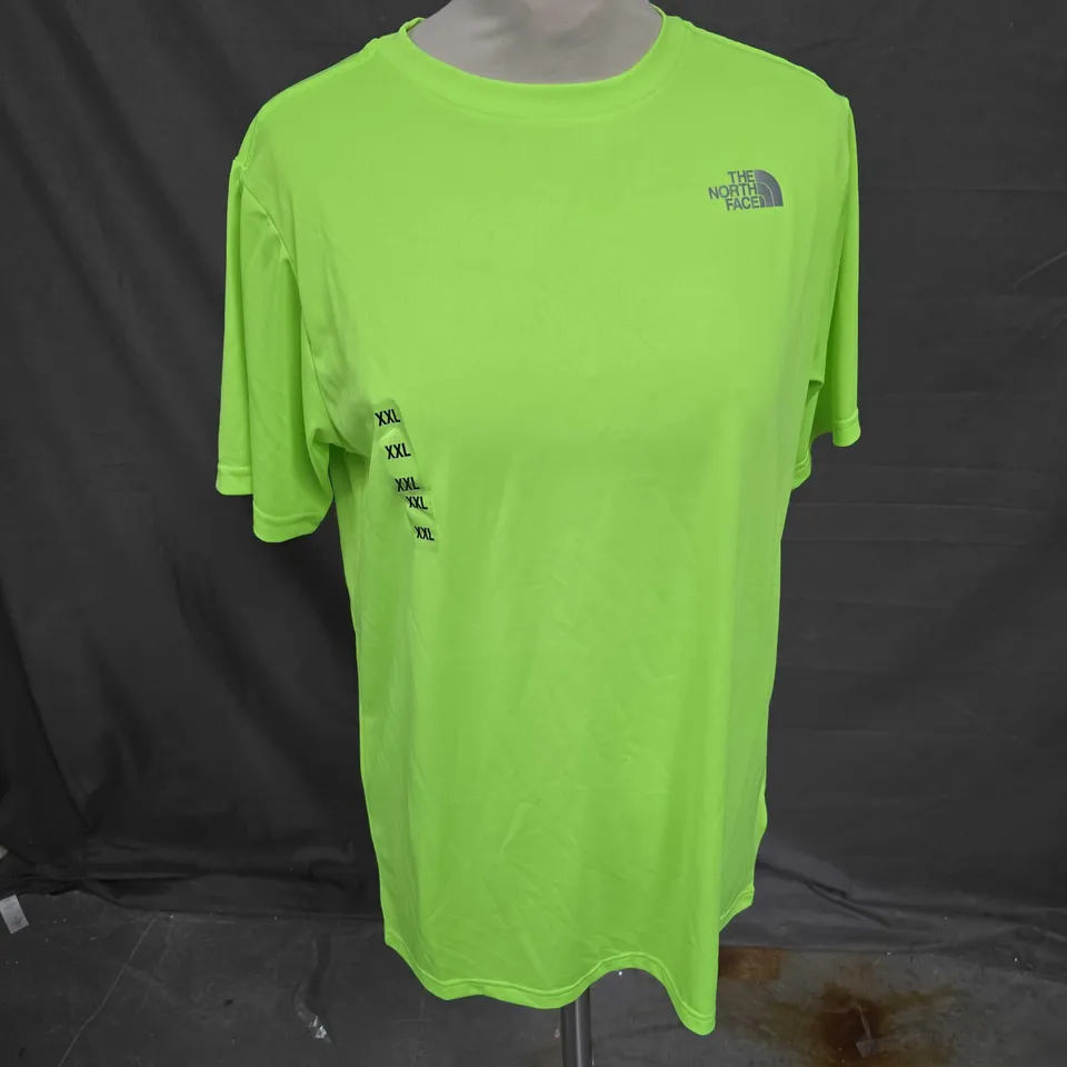 THE NORTH FACE TEE IN NEON LIME SIZE XXL