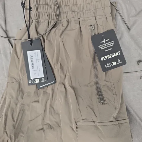 REPRESENT 247 PANTS IN OLIVE SIZE XL