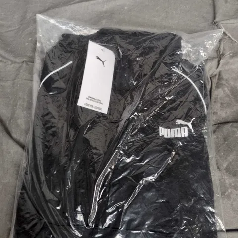 PUMA SPORT HOODIE TR – BLACK, UK 7-8Y