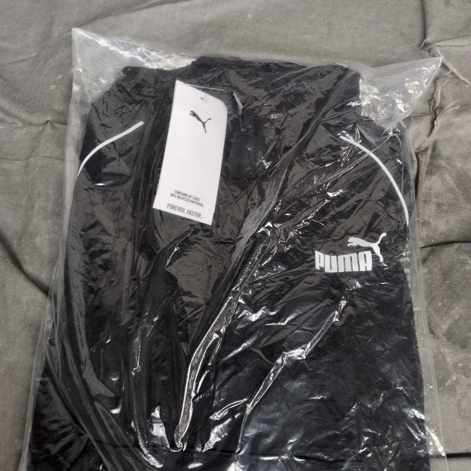 PUMA SPORT HOODIE TR – BLACK, UK 7-8Y 