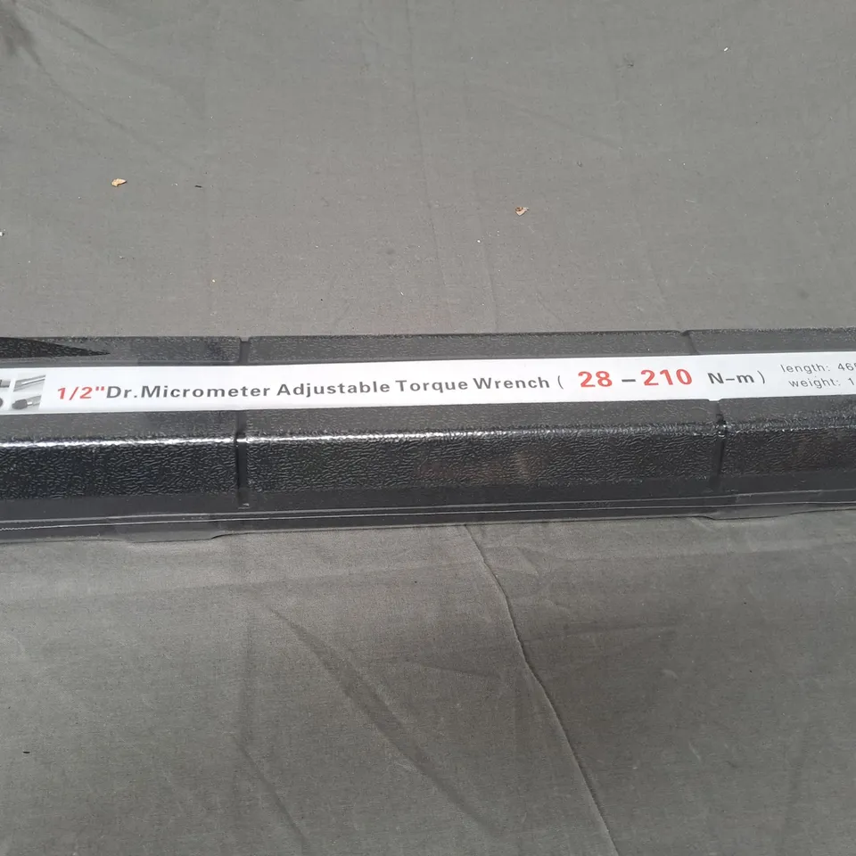 BOXED AND SEALED 1/2" DR.MICROMETER ADJUSTABLE TORQUE WRENCH