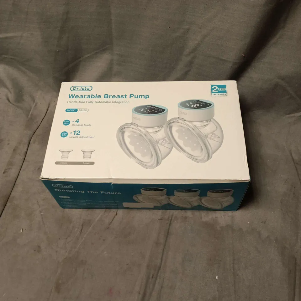 DR ISLA WEARABLE BREAST PUMP – BOXED 