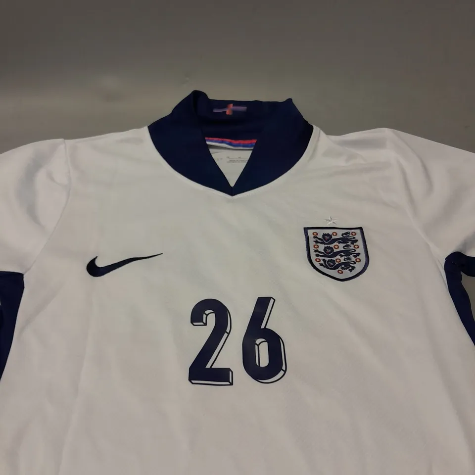 NIKE ENGLAND FOOTBALL SHIRT - 26 ALF - SIZE EU 26