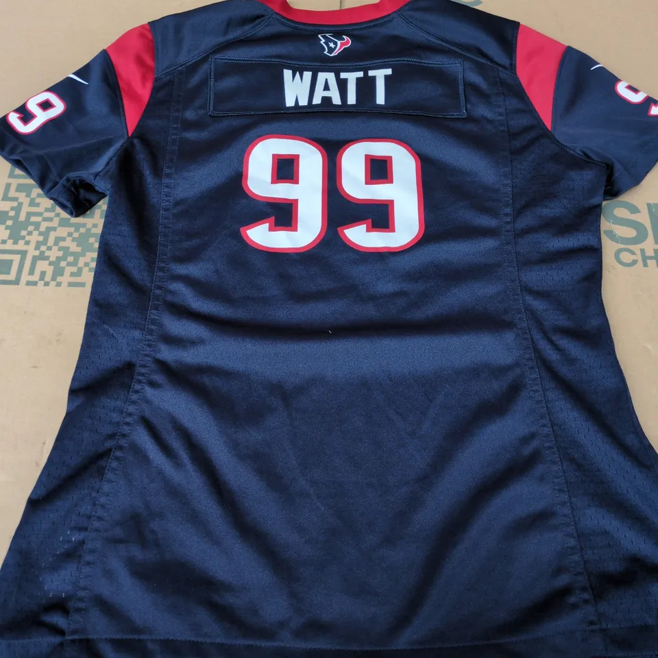 NFL TEXANS WOMENS WATT 99 JERSEY IN NAVY - MEDIUM