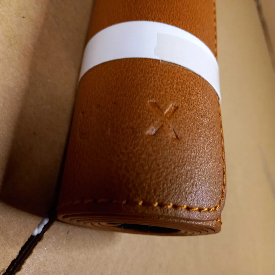 ULX TAN LEATHER STYLE DESK MAT