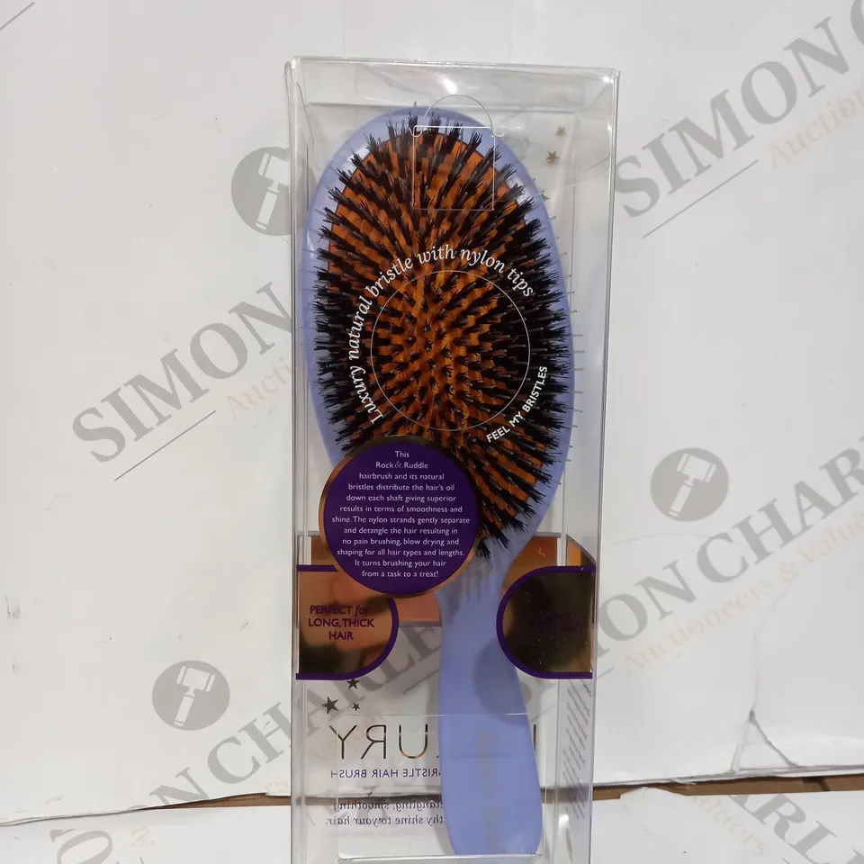 ROCK & RUDDLE LUXURY LAVENDER HAIRBRUSH LUXURY SIZE 