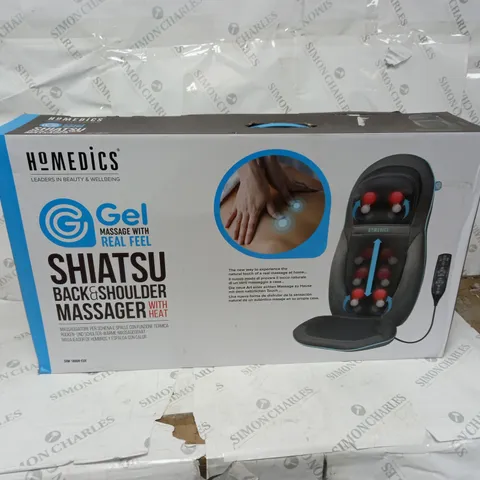 BOXED HOMEDICS SHIATSU BACK AND SHOULDER MASSAGER