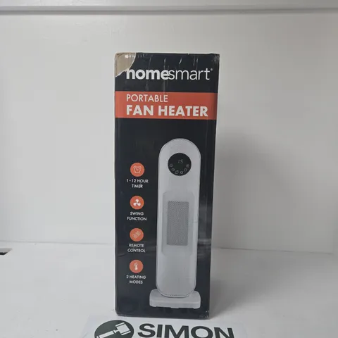 Homesmart Portable Fan Heater – Boxed
