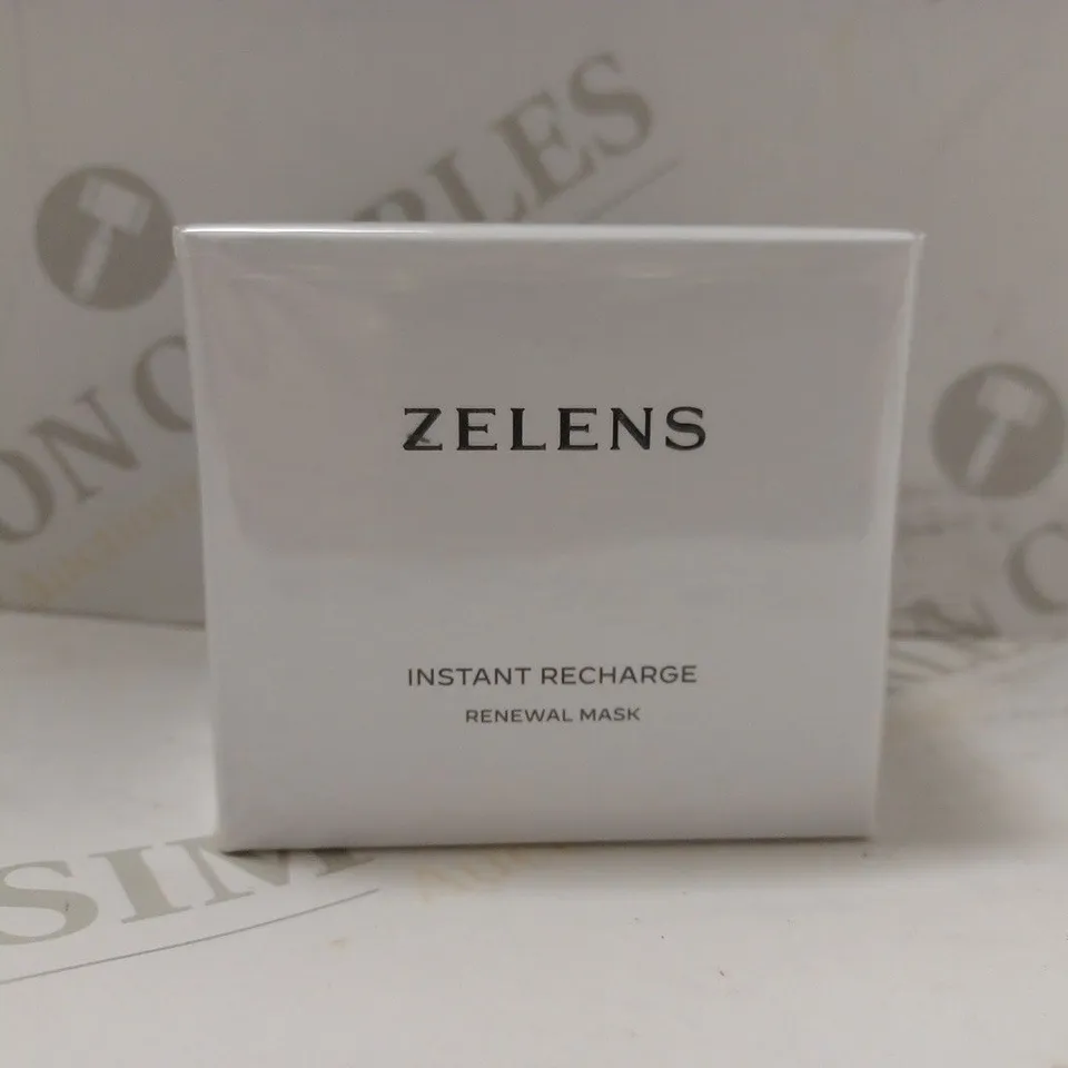 SEALED ZELENS INSTANT RECHARGE RENEWAL MASK 50ML