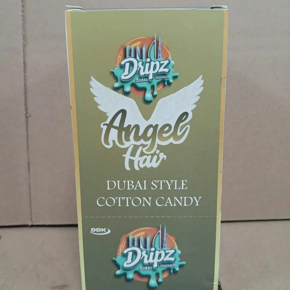 DRIPZ DUBAI CHOCOLATE - ANGEL HAIR DUBAI STYLE COTTON CANDY CHOCOLATE (5 X 172G BARS)