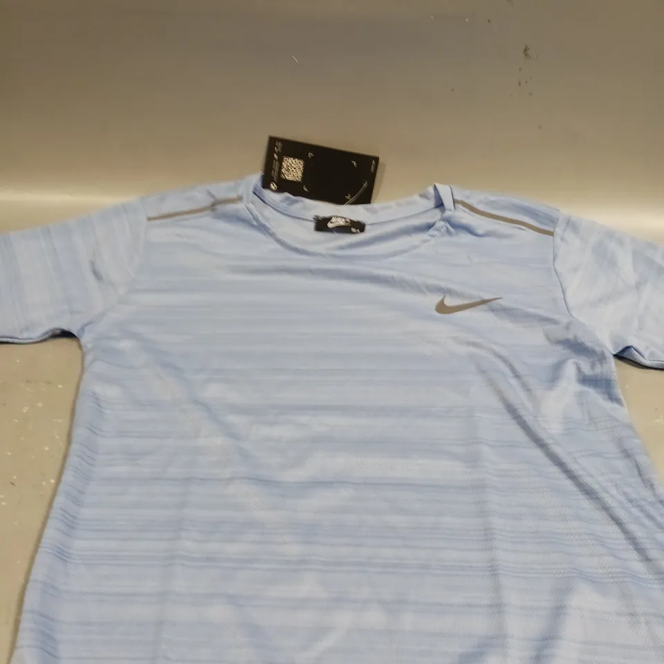 NIKE LOGO T-SHIRT IN BLUE - 14-15YRS