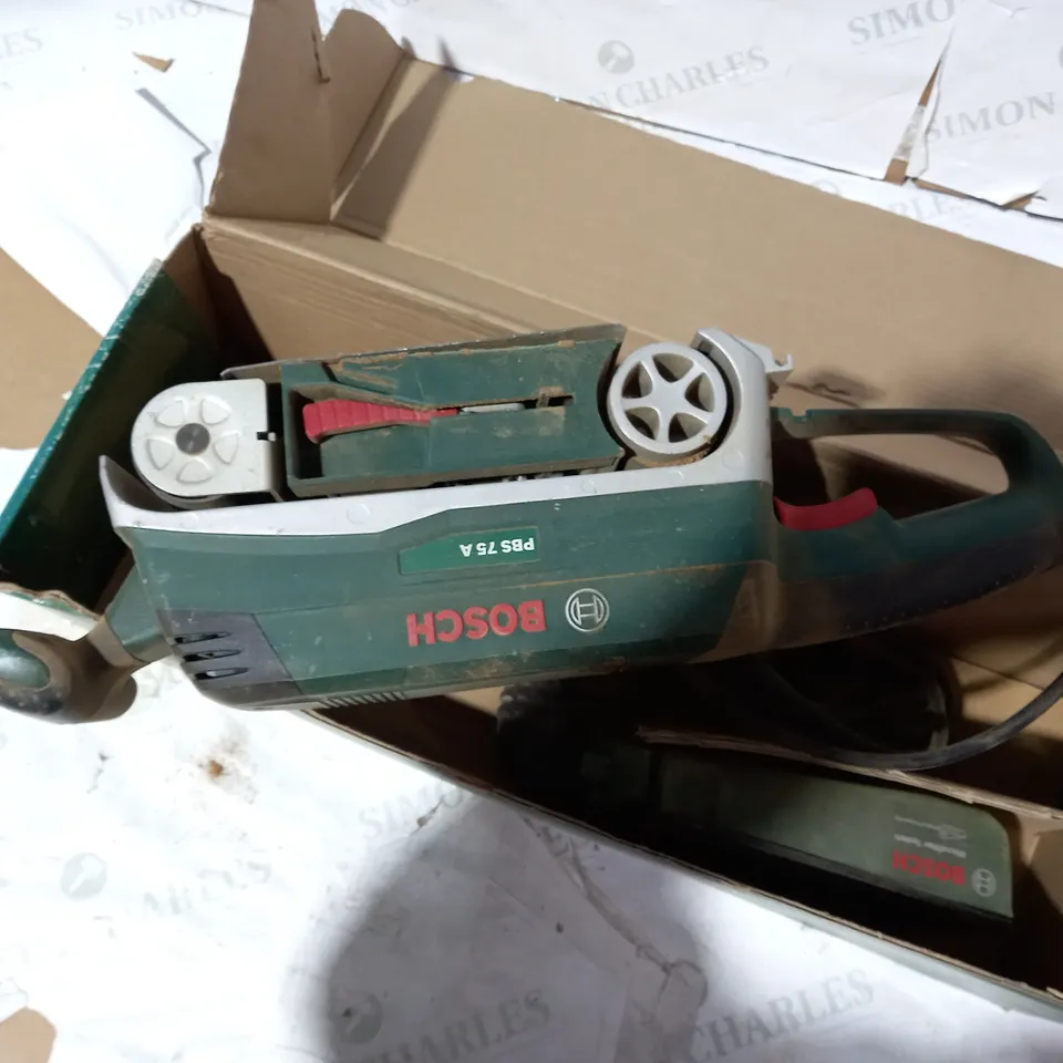 BOSCH UNIVERSAL BELT SANDER PBS 75 A