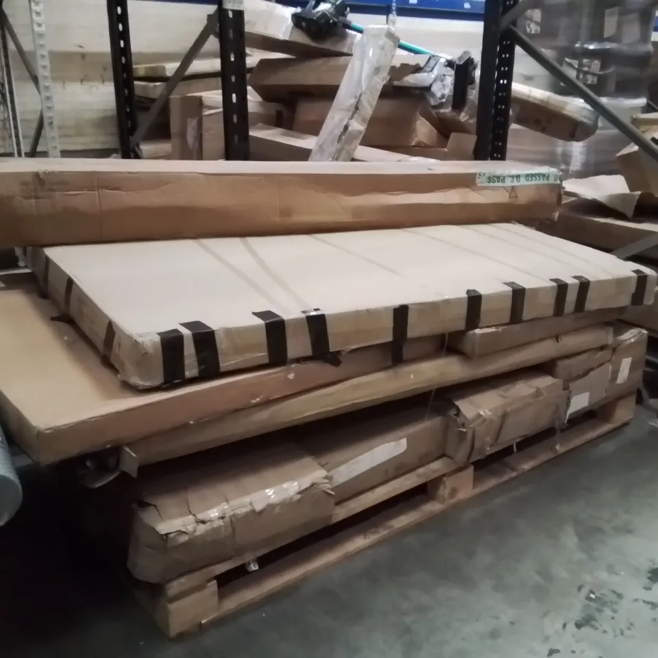 PALLET OF INCOMPLETE FURNITURE SETS