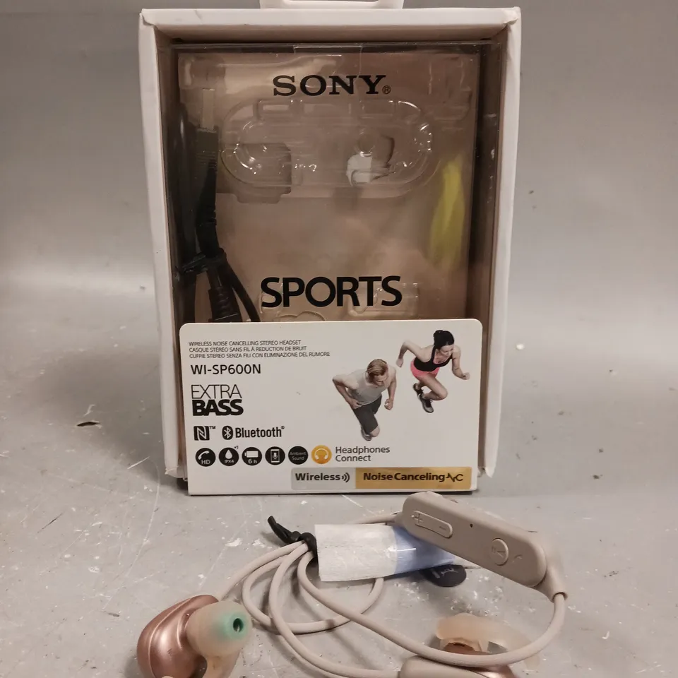 BOXED SONY WI-SP600N SPORTS WIRELESS EARPHONES 