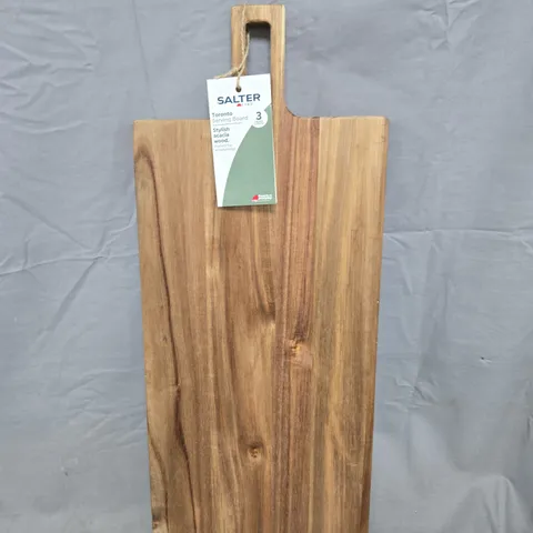 SALTER TORONTO SERVING BOARD – WOODEN SERVING BOARD