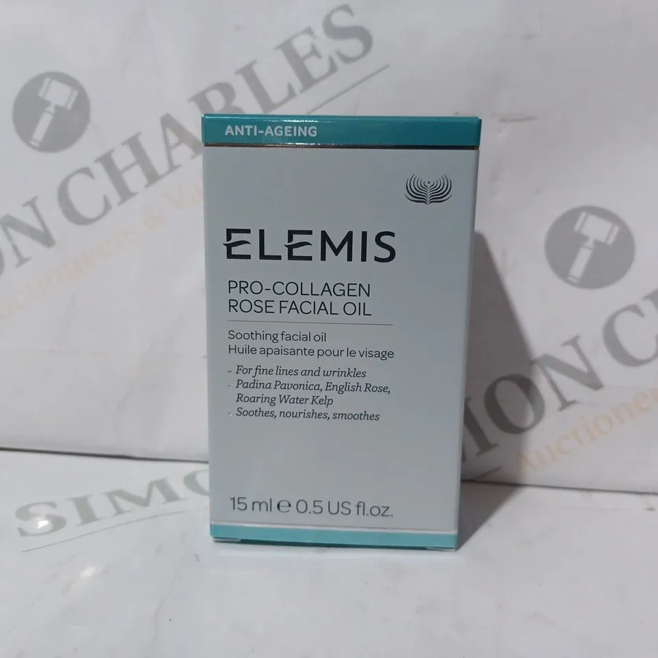 BOXED ELEMIS PRO-COLLAGEN ROSE FACIAL OIL (15ML)