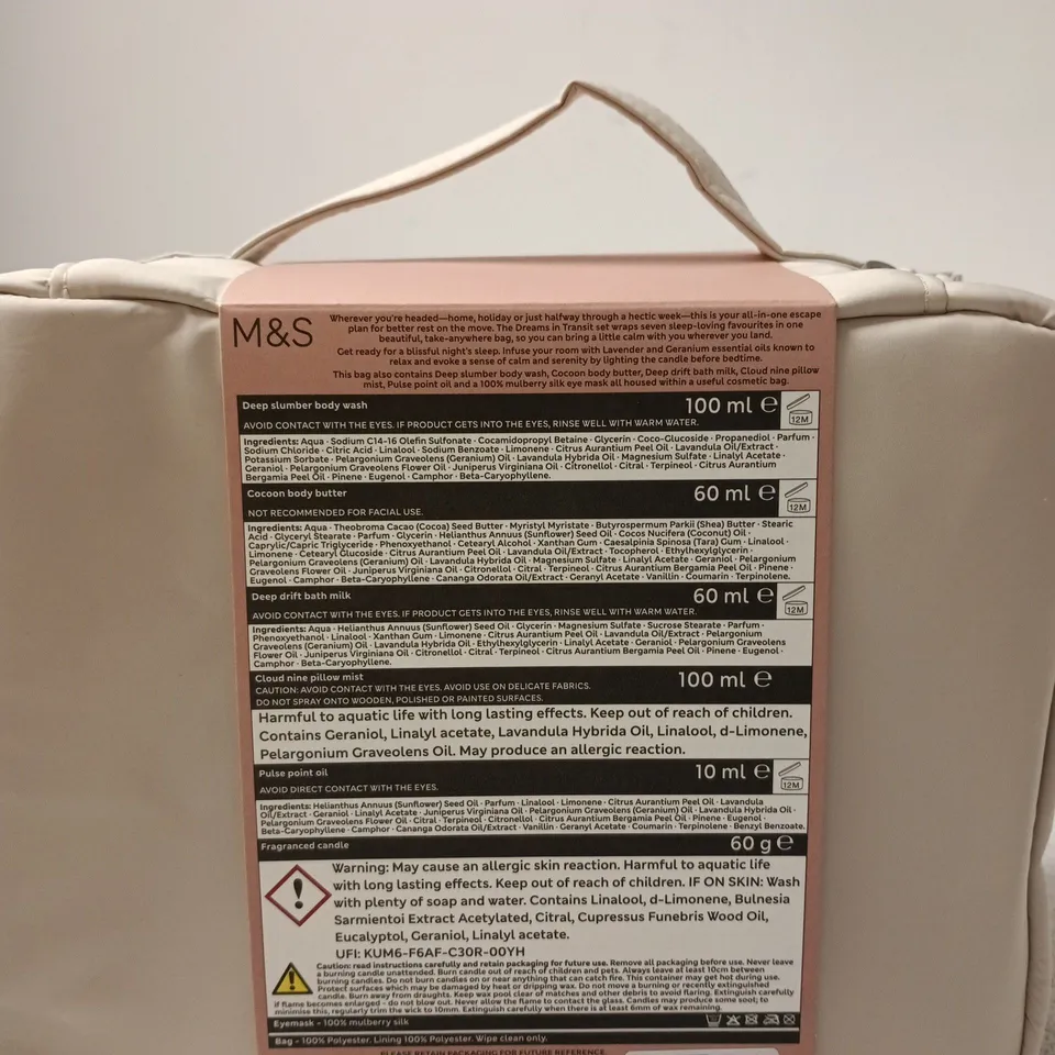 M&S DREAMS IN TRANSIT