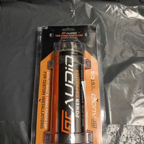 GT AUDIO CAR AUDIO POWER CAP - 6 FARAD CAPACITOR