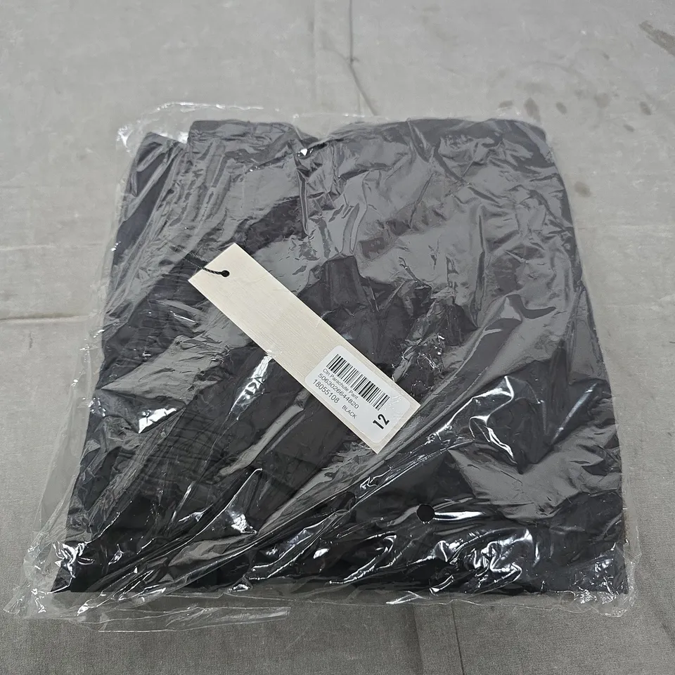 ROMAN PARACHUTE PANT – UK 12 – BLACK