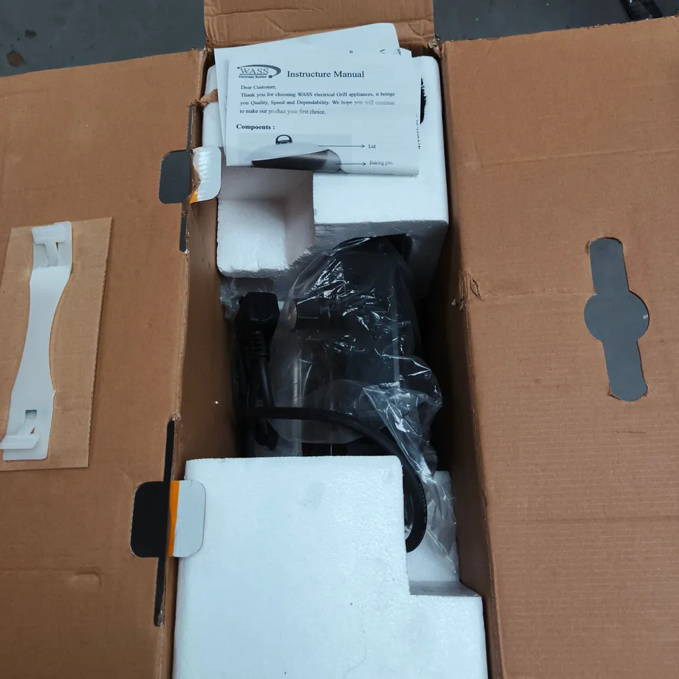 WASS NEW GENERATION 16" MULTI PURPOSE DIGITAL CONTROL GRILL BOXED