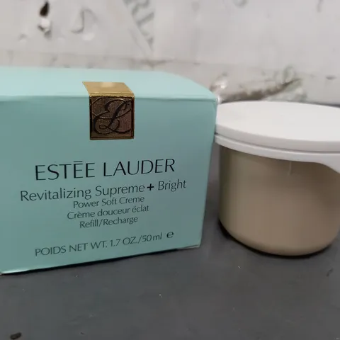 BOXED ESTEE LAUDER REVITALISING SUPREME+BRIGHT POWER SOFT CREME (50ml)