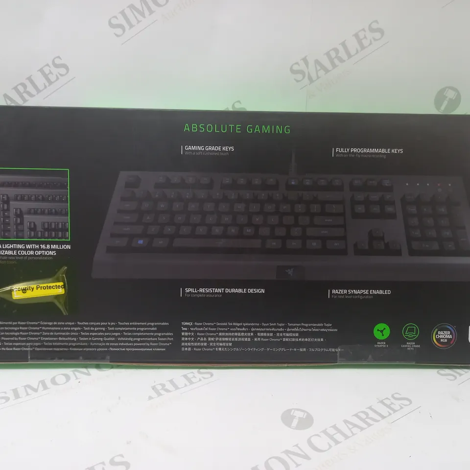 BRAND NEW BOXED RAZER CYNOSA LITE ESSENTIAL GAMING KEYBOARD